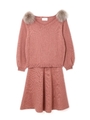 FUR SHOULDER KT-UP/ピンク(090)