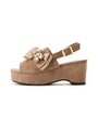VELVET BIJOUX SANDAL/ベージュ(040)