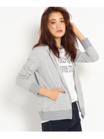 [L]ライト裏毛ジップパーカ/ライトグレー(911)