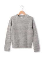 ハイネックニットプルオーバー/ダークグレー(413)