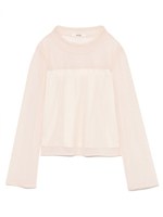 スタンドカラーレーストップス/PBEG