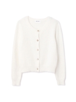 ANGORA CARDIGAN/ブルー(110)