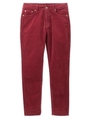CORDUROY SKINNY PANTS/バーガンディ