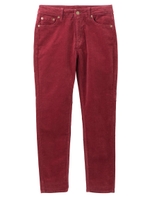 CORDUROY SKINNY PANTS/バーガンディ