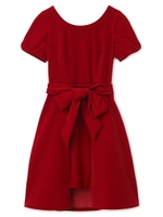 ベロア3wayワンピ/ブラック