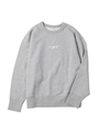 CURSIVE LOGO SWEAT TOP/アッシュ