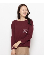 スマイリーポケプルオーバー/ボルドー(064)