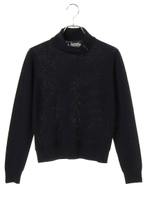 タートルネックリブプルオーバー/キャメル