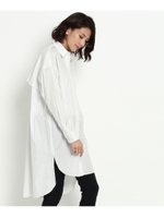 RITA JEANS TOKYO オーバーシルエットコートシャツ/ネイビー(093)