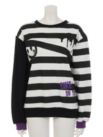 クレイジーボーダートレーナー/パープル