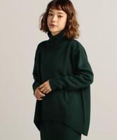 ダブルジャカードハイネックニット