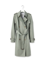 ◆ギャバトレンチコート/カーキ(027)