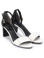 アンクルベルト付きサンダル/アイボリー(504)