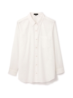 コットンサテンタンブラーシャツブラウス/ホワイト(030)