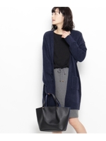 ニットトッパーカーディガン/キャメル(041)