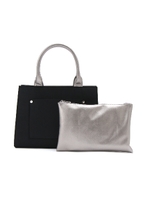 フェルトシンプルトートバッグ/ブラック(010)