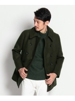 ラムリバーメルトンPコート/ダークオリーブ(029)