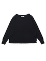 V-NECK KNIT TOP/ブラック