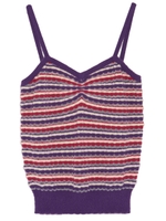 スカラップニットキャミソール/PPL