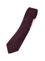 千鳥ネクタイ/ダークブラウン(543)