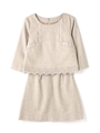 SCALLOP LACE TWEED/グレー(020)
