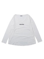 GOTHIC LOGO V-NECK TEE/バーガンディ