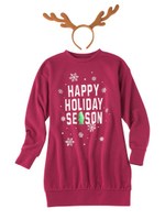 ＰＪ／クリスマススウェットミニワンピセット/フォレスト