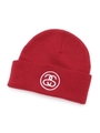 Kids SS Link Emb.Beanie/Red