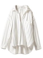 コットンガーゼシャツ/OWHT