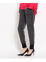 5 パイル調ジョグパンツ/チャコールグレー(014)