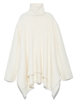 アシンメトリータートルニット/NVY