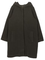 フードジップコート/キャメル