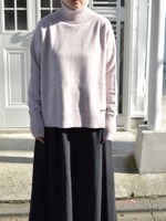 【WEB限定】タートルオーバーニット/BL