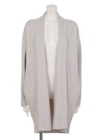 コクーンニットカーデ/アイボリー