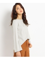 [S]バックシャンフレアニット/ブラック(019)