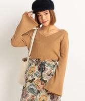 【予約】フレアスリーブニット