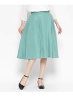 ブライトクロススカート/グリーン(022)