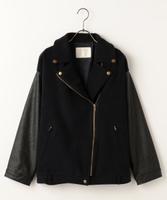 切り替えビッグライダースジャケット