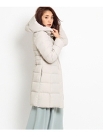 [S]タフタダウンコート/ブラック(019)