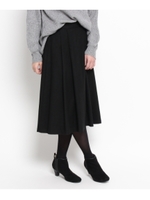 タックミディフレアスカート/キャメル(041)