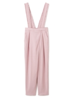 ペグトップサスペツキパンツ/ピンク