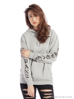 ワードスリーブ裏毛PO/杢GRY