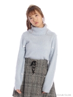 袖リボンフェアープルオーバー/ピンク