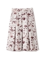 [Web限定商品]ぼかしフラワープリントスカート（セットアップ対応商品）/ピンク(090)