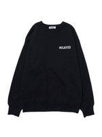 COLLEGE LOGO BIG SWEAT/ブラック