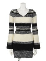 モヘア×フェザーフレアスリーブOP/オフホワイト