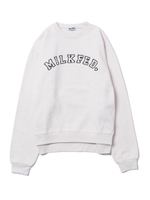 COLLEGE LOGO SWEAT TOP/ブラック