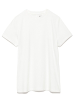 ハイラインクルーネックTシャツ/WHT
