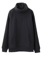 BRIGHT SWEAT TURTLENECK TUNIC/ブラック