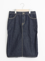 sakayori.デニム×ツイードスカート/ブルー